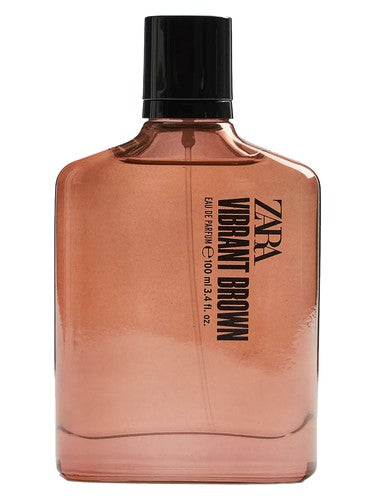 Zara Vibrant Brown fragrance bottle
