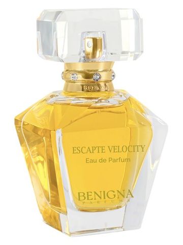 Benigna Parfums Escape Velocity fragrance bottle