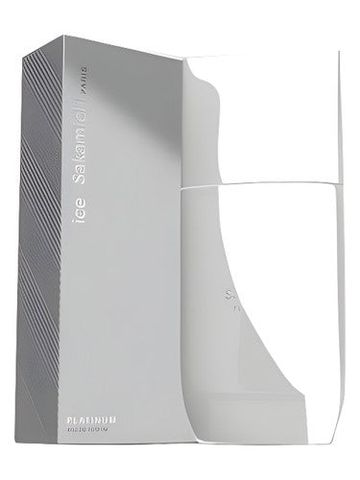 Sakamichi Parfums Ice by Sakamichi Platinum Men fragrance bottle