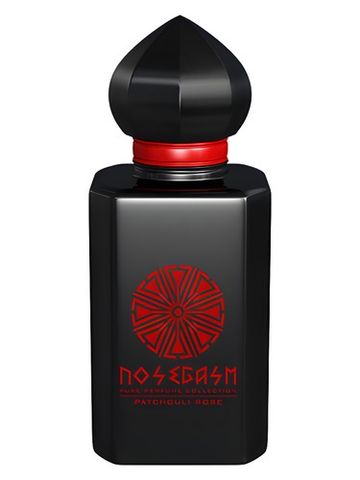 Nosegasm Patchouli Rose fragrance bottle