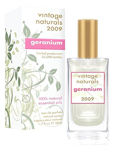 Demeter Fragrance Vintage Naturals 2009 Geranium fragrance bottle