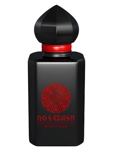 Nosegasm Golden Rose fragrance bottle