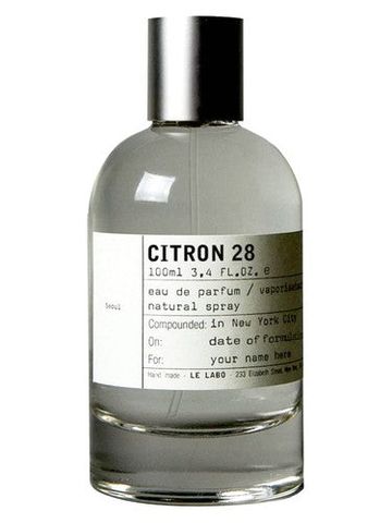 Le Labo Citron 28, Seoul fragrance bottle