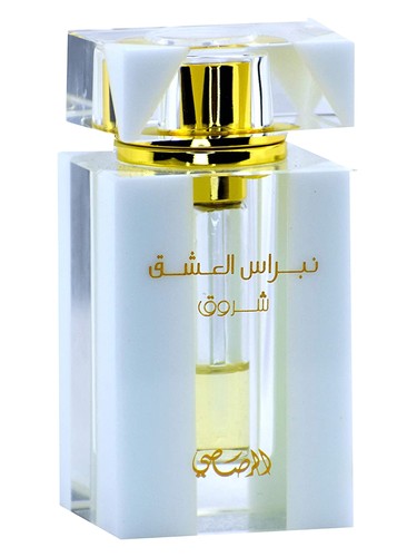 Rasasi Nebras Al Ishq Shorouk fragrance bottle