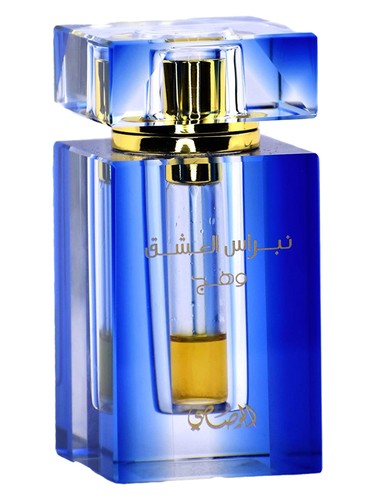 Rasasi Nebras Al Ishq Wahaj fragrance bottle