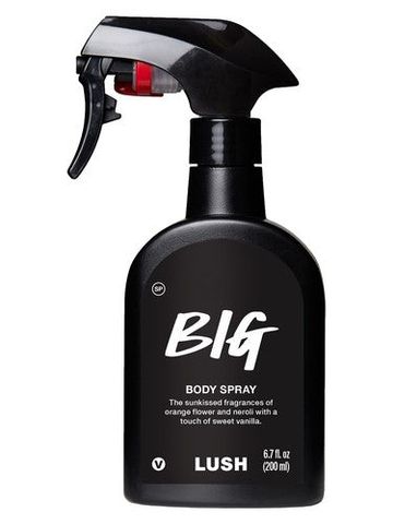 Lush Big fragrance bottle
