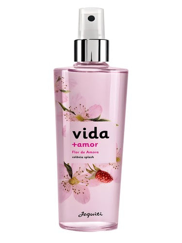 Jequiti Vida + Amor Flor de Amora fragrance bottle