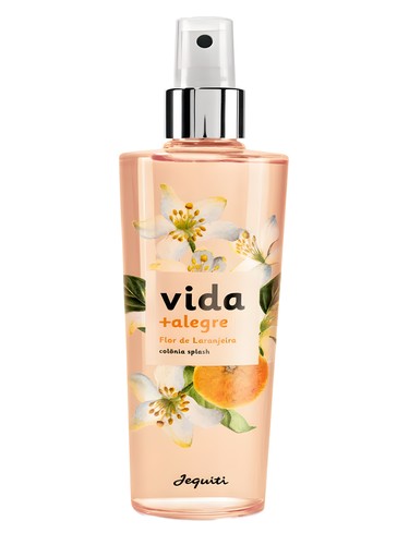Jequiti Vida + Alegre Flor de Laranjeira fragrance bottle