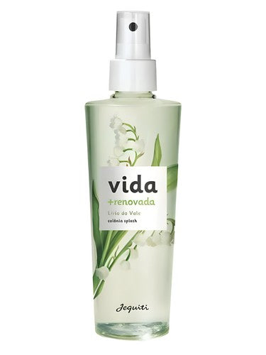 Jequiti Vida + Renovada Lírio do Vale fragrance bottle