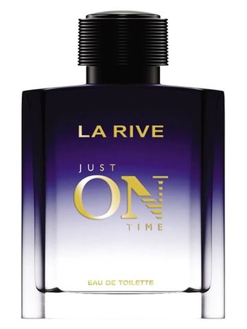 La Rive Just On Time fragrance bottle