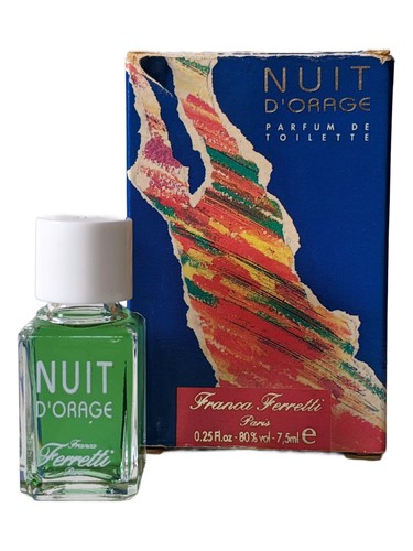 Franca Ferretti Nuit D'Orage fragrance bottle