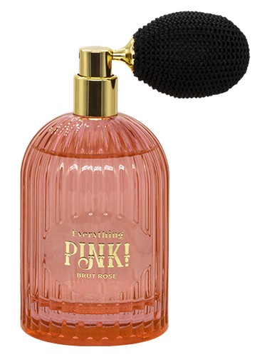 Everything Pink! Brut Rose fragrance bottle