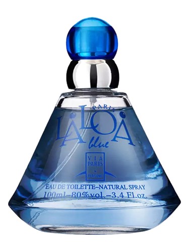 Via Paris Parfums Laloa Blue fragrance bottle