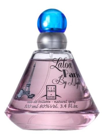 Via Paris Parfums Laloa Paris by Night fragrance bottle