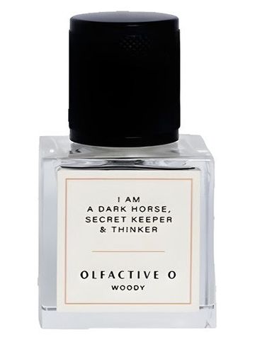 Olfactive O Woody fragrance bottle