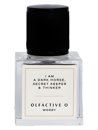Olfactive O Woody fragrance bottle
