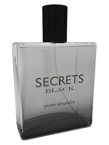 Pierre Alexander Secrets Black fragrance bottle