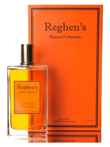 Reghen s Masters Perfumers Love Rose fragrance bottle