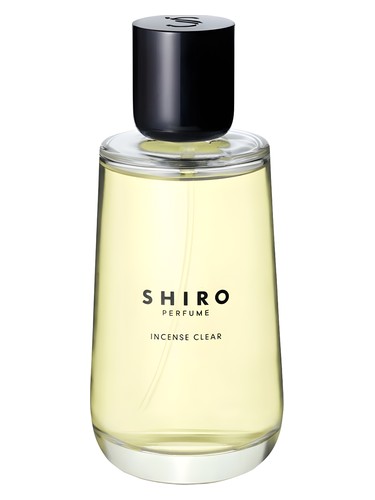 Shiro Incense Clear fragrance bottle