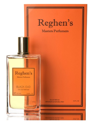 Reghen s Masters Perfumers Black Oud fragrance bottle