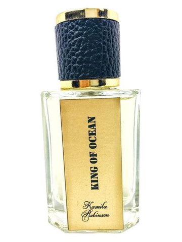 Kamila Robinson King of ocean fragrance bottle