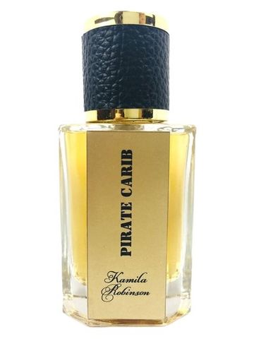 Kamila Robinson Pirate carib fragrance bottle