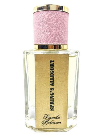 Kamila Robinson Spring's allegory fragrance bottle