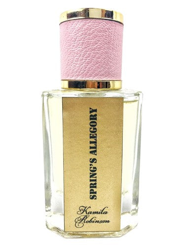 Kamila Robinson Spring's allegory fragrance bottle