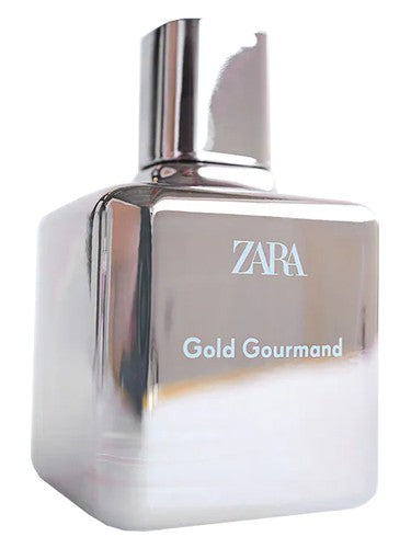 Zara Gold Gourmand fragrance bottle