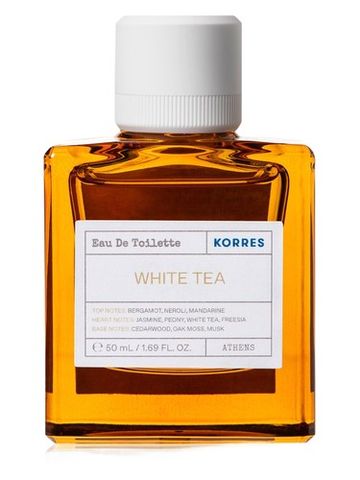 Korres White Tea fragrance bottle