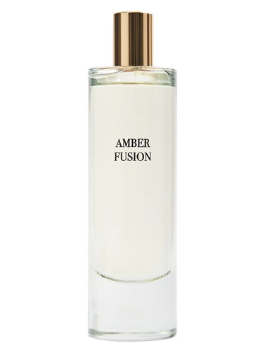 Zara Amber Fusion For Him fragrance bottle