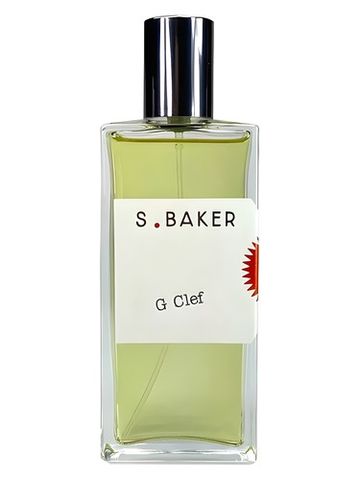 Sarah Baker Perfumes G Clef fragrance bottle