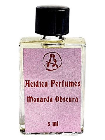 Acidica Perfumes Monarda Obscura fragrance bottle