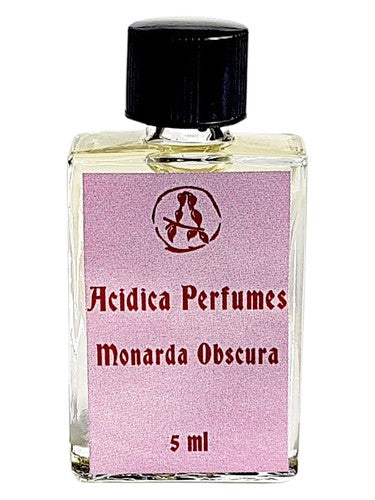 Acidica Perfumes Monarda Obscura fragrance bottle
