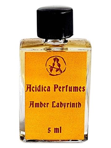 Acidica Perfumes Amber Labyrinth fragrance bottle