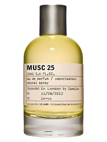 Le Labo Musc 25 Los Angeles fragrance bottle