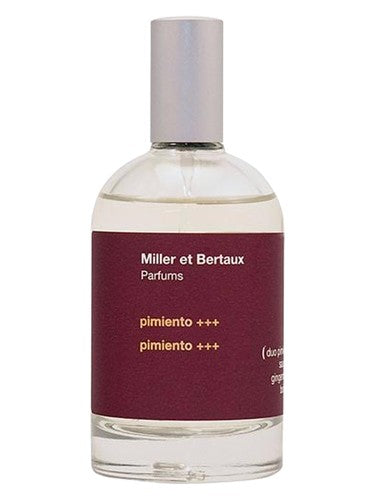 Miller et Bertaux Pimiento +++ fragrance bottle