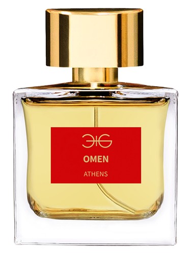 Manos Gerakinis Omen fragrance bottle