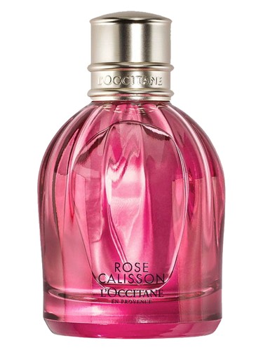 L Occitane en Provence Rose Calisson fragrance bottle