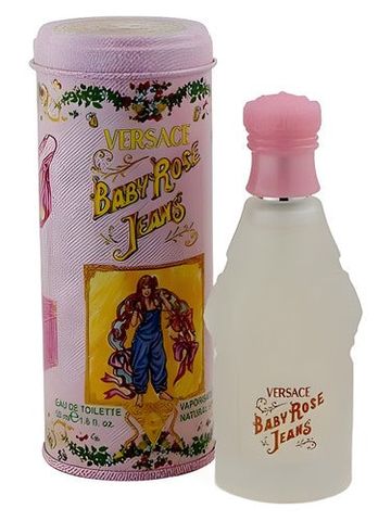Versace Baby Rose Jeans fragrance bottle