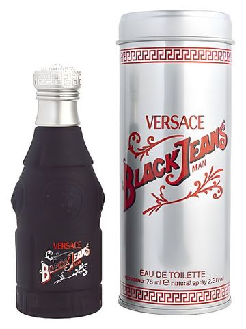 Versace Black Jeans fragrance bottle