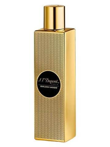 S T Dupont Golden Wood fragrance bottle