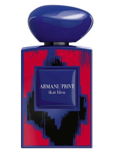 Giorgio Armani Ikat Bleu fragrance bottle