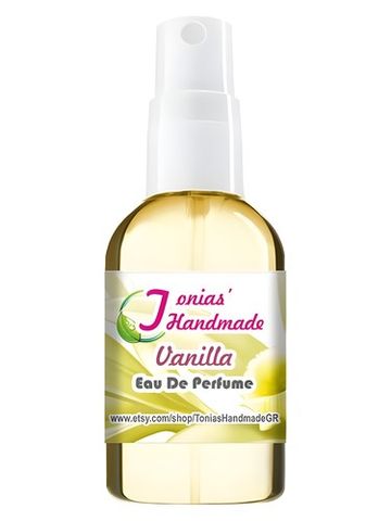 Tonias' Handmade Vanilla fragrance bottle