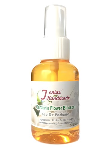 Tonias' Handmade Gardenia Flower Blossom fragrance bottle