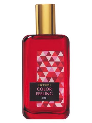 Brocard Color Feeling Red fragrance bottle