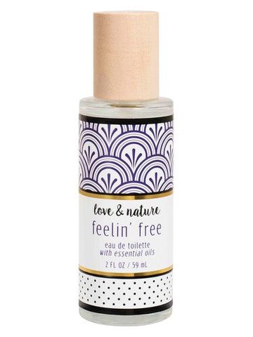 Love & Nature Feelin' Free fragrance bottle