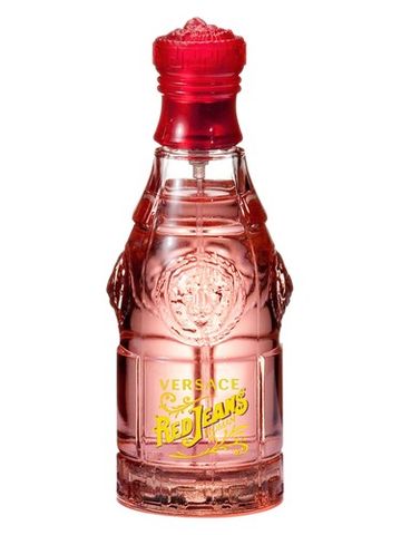 Versace Red Jeans fragrance bottle