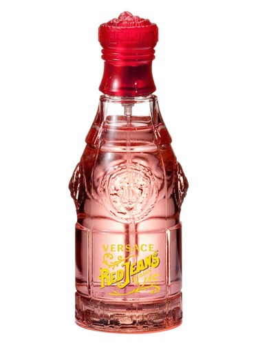 Versace Red Jeans fragrance bottle