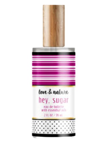 Love & Nature Hey, Sugar fragrance bottle